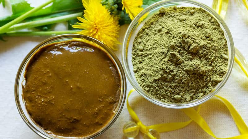 تصویر 3 از حنا هندی قهوه ای اصل با ترکیبات گیاهی و کیفیت بالا